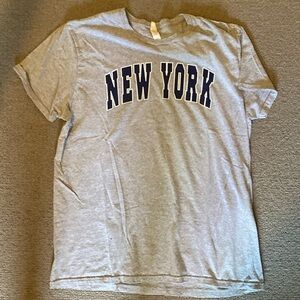 New York tshirt, Fruit of the Loom sofa pin sz L
